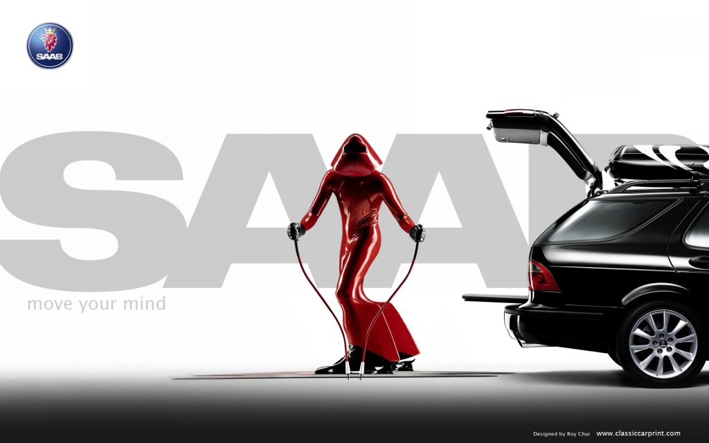 SAAB-record de vitesse a ski